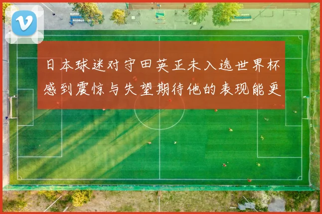 日本球迷对守田英正未入选世界杯感到震惊与失望期待他的表现能更出色